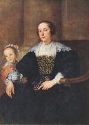 The Wife and Daughter of Colyn de Nole fg DYCK, Sir Anthony Van